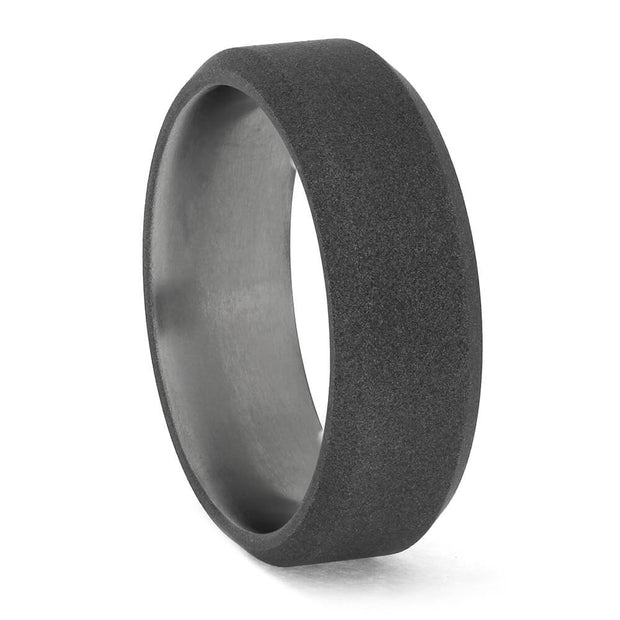 Minimalist Sandblasted Ring