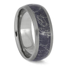 Mokume and Titanium Wedding Band