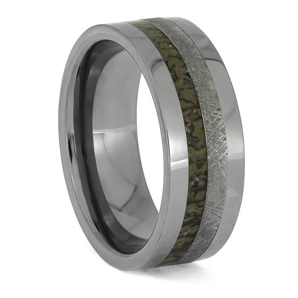 Premium Tungsten Fossil Ring