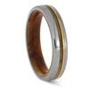 Box Elder and Titanium Wedding Band