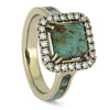 Turquoise Engagement Ring