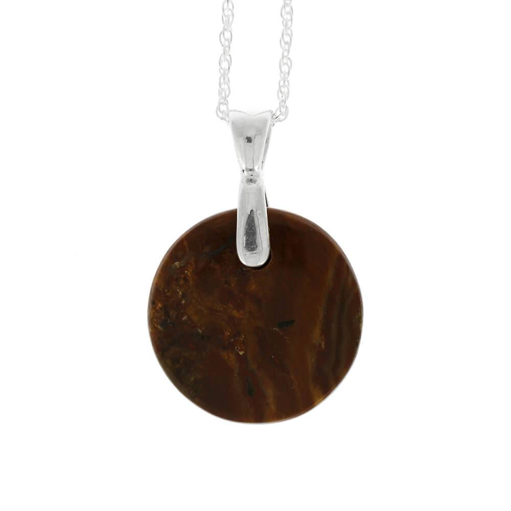 Petrified Wood retailer Pendant