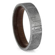 Men's Rosewood and Meteorite Ring