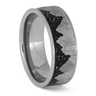 Meteorite Moonscape Ring