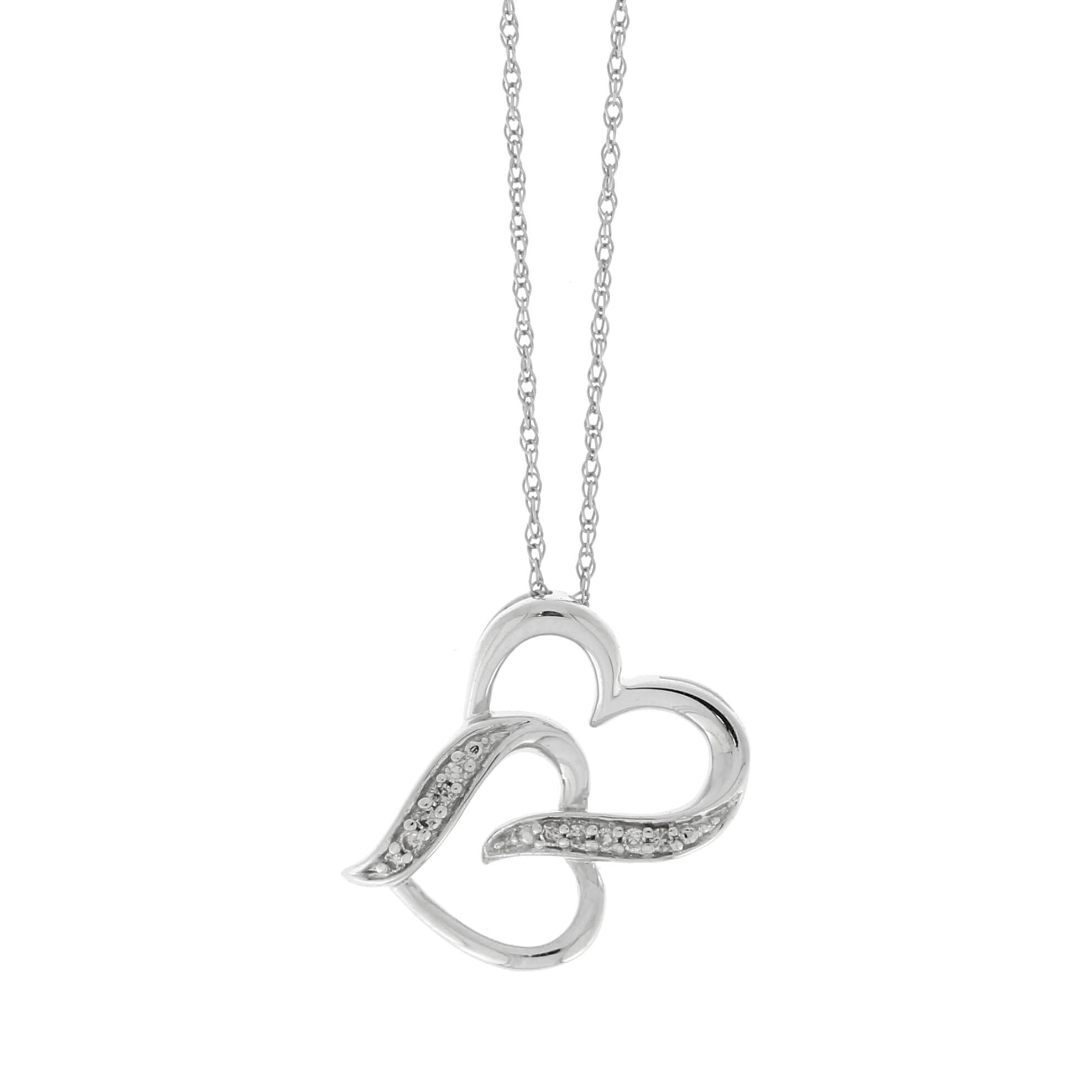 Double Heart Necklace