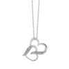 Double Heart Necklace