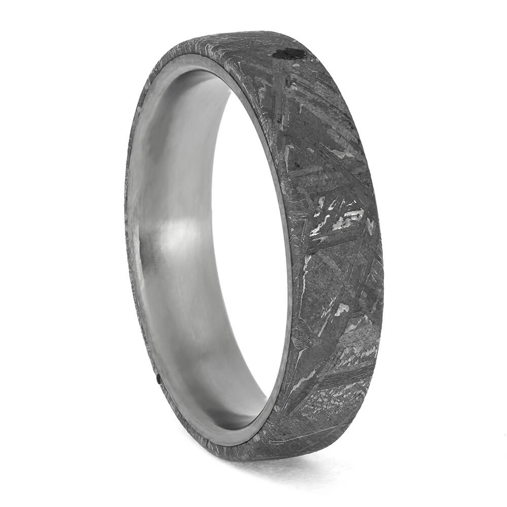 Meteorite Wedding Band