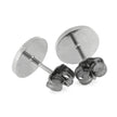 Stud Earrings in Titanium