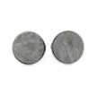 Minimalist Meteorite Stud Earrings