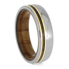 Sequoia Redwood Wedding Band