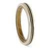 Whiskey Barrel and Guitar String Wedding Band