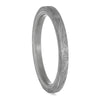 Narrow Meteorite Wedding Band for Women