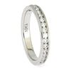 Half Eternity Ring in 10k White Gold