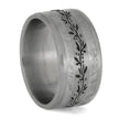 Engraved Meteorite Ring