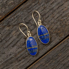 Lapis Lazuli Dangle Earrings