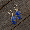Lapis Lazuli Dangle Earrings