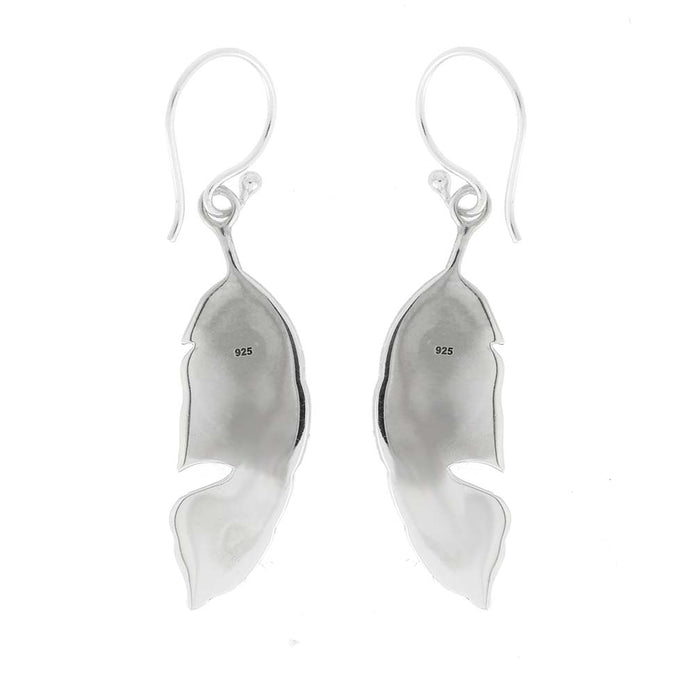 Feather Shaped Dangle Earrings