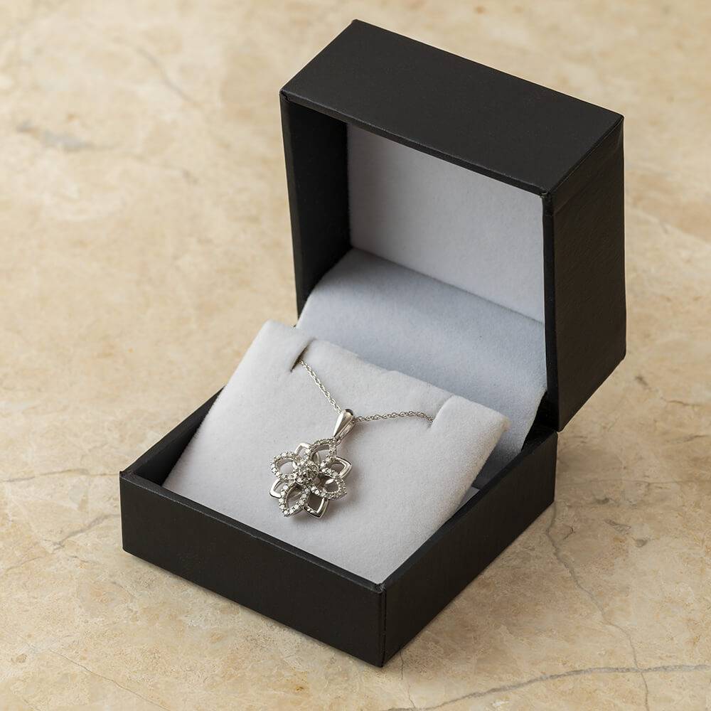 Floral Diamond Necklace