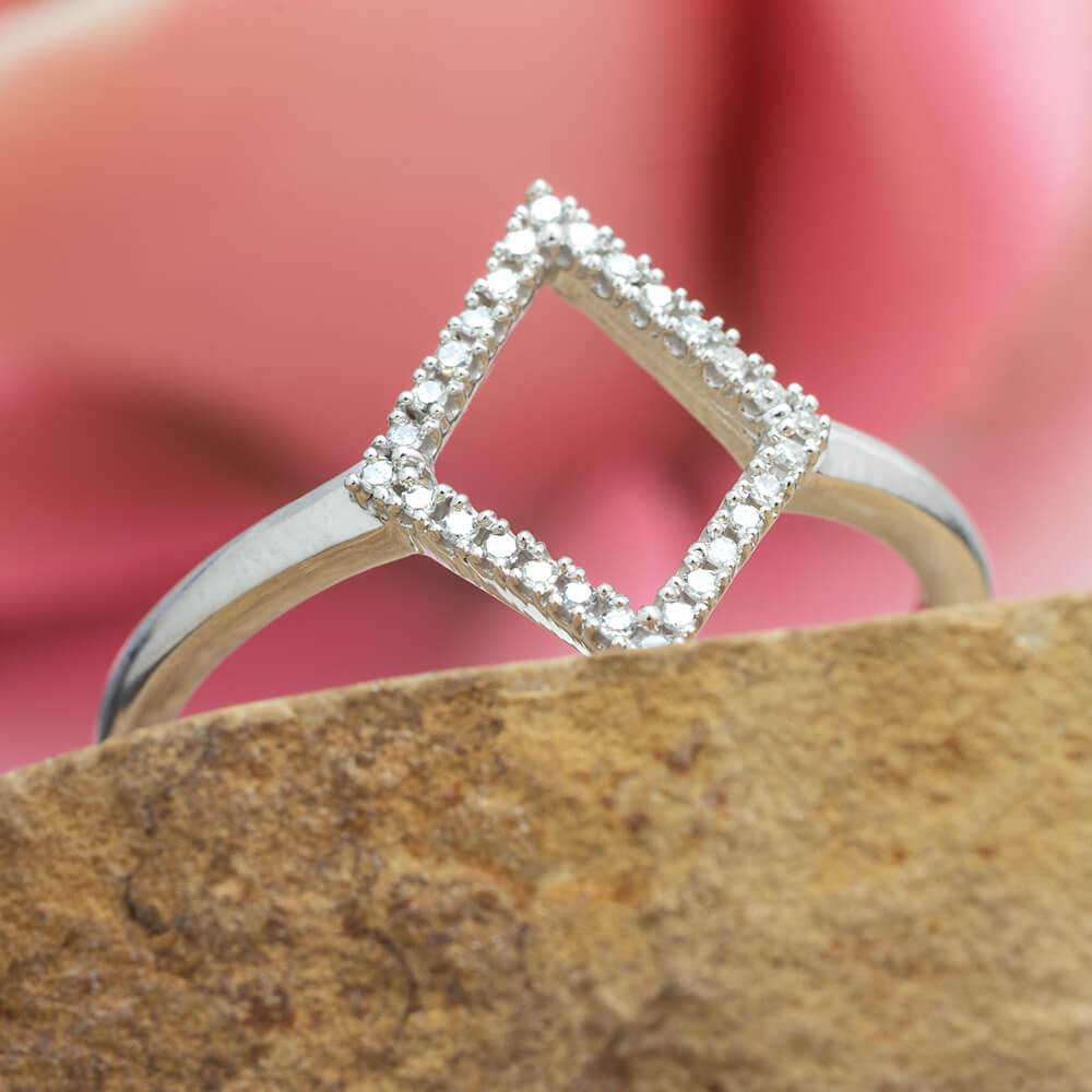 Luxury Men Rings 925 Silver Jewelry Rectangle Shape Created Sapphire Zircon  Gemstone Open Finger Rings for Wedding Promise Party - AliExpress
