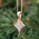 Rose Gold Meteorite Necklace