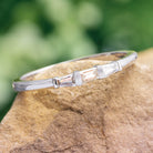 Three Stone Stackable Ring