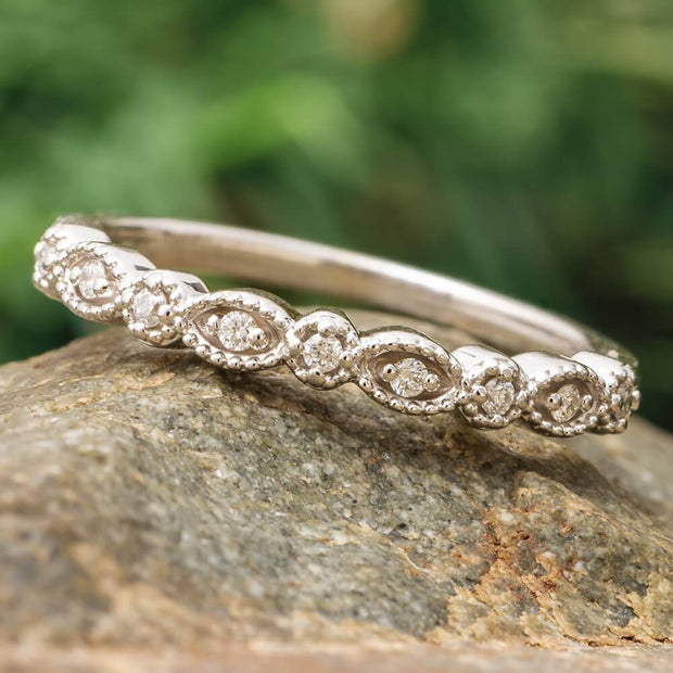 Vintage Moissanite Ring