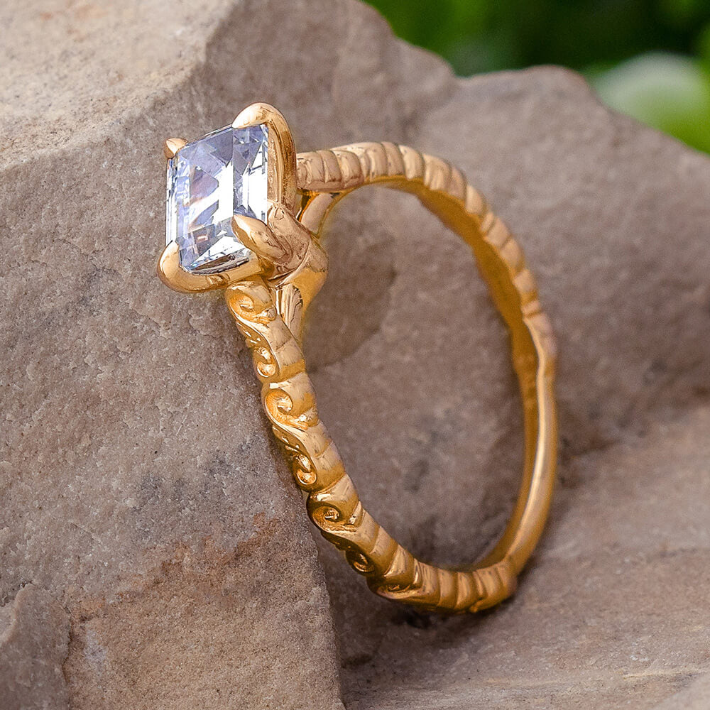 Yellow Gold Engagement Ring