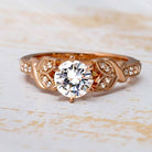 Rose Gold Engagement RIng