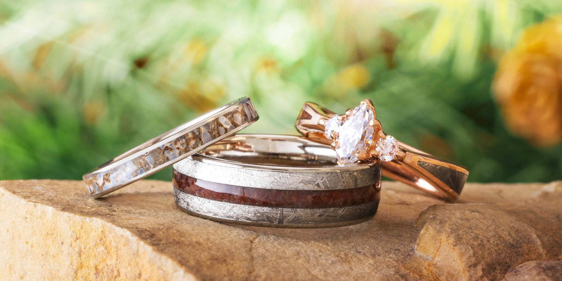 Dinosaur Bone Rings | Jewelry by Johan