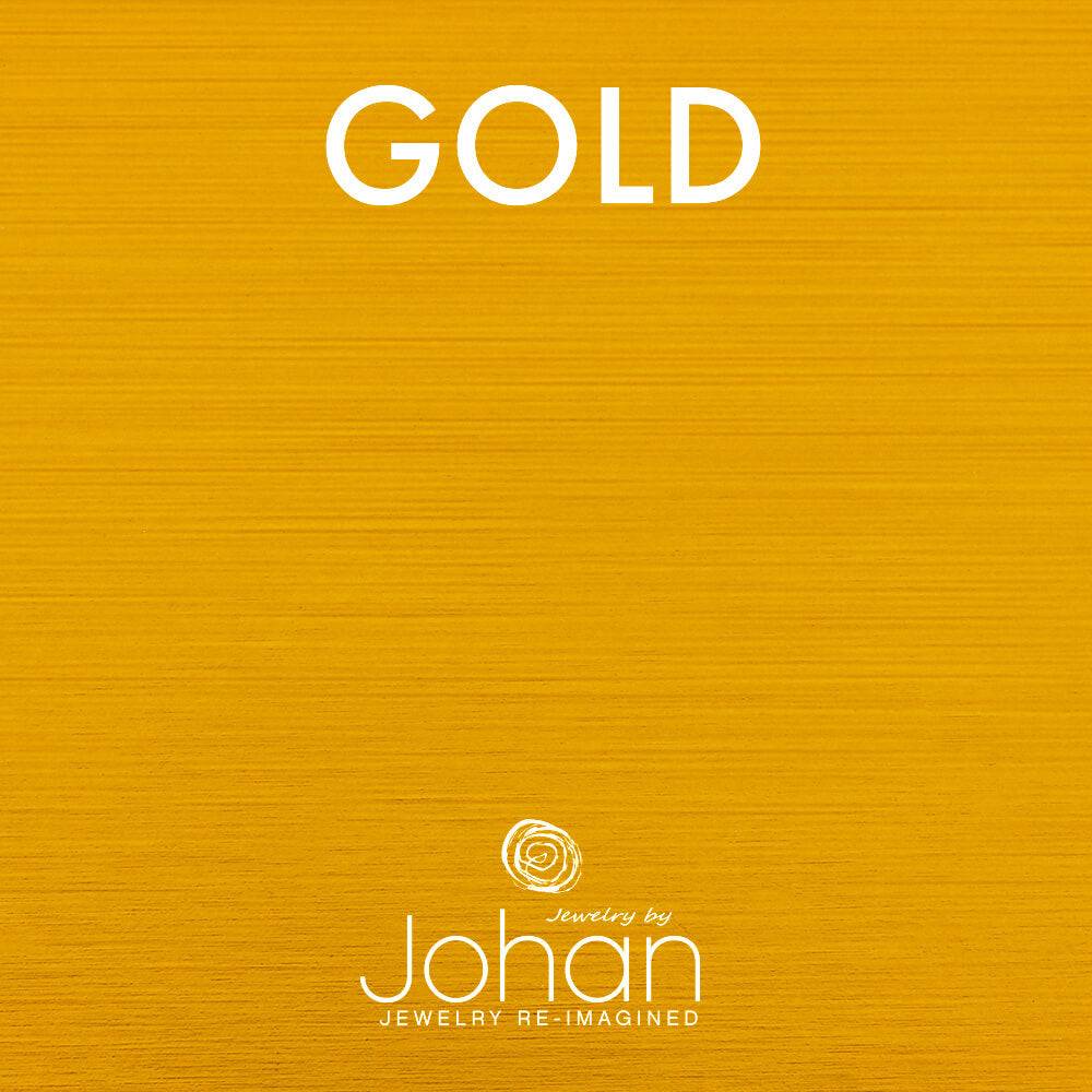 Gold color option for custom dog tag keychain