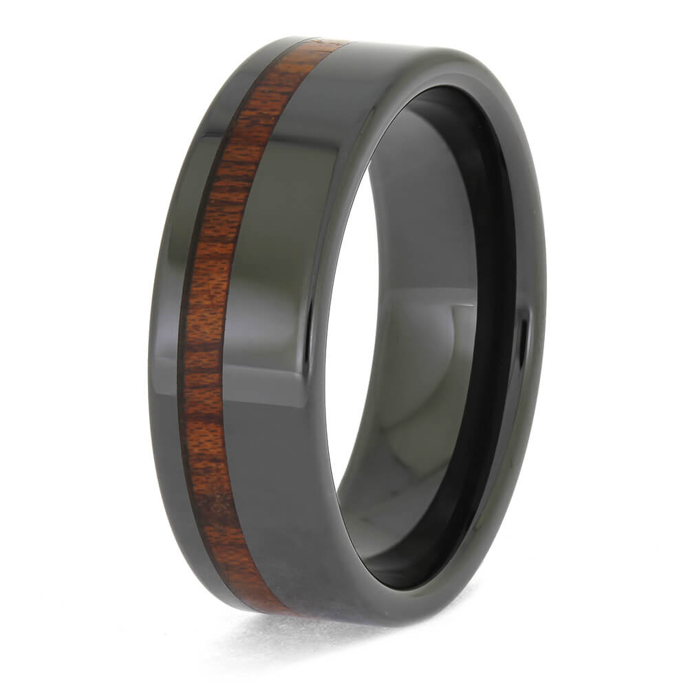 Red Wood Ring for Men