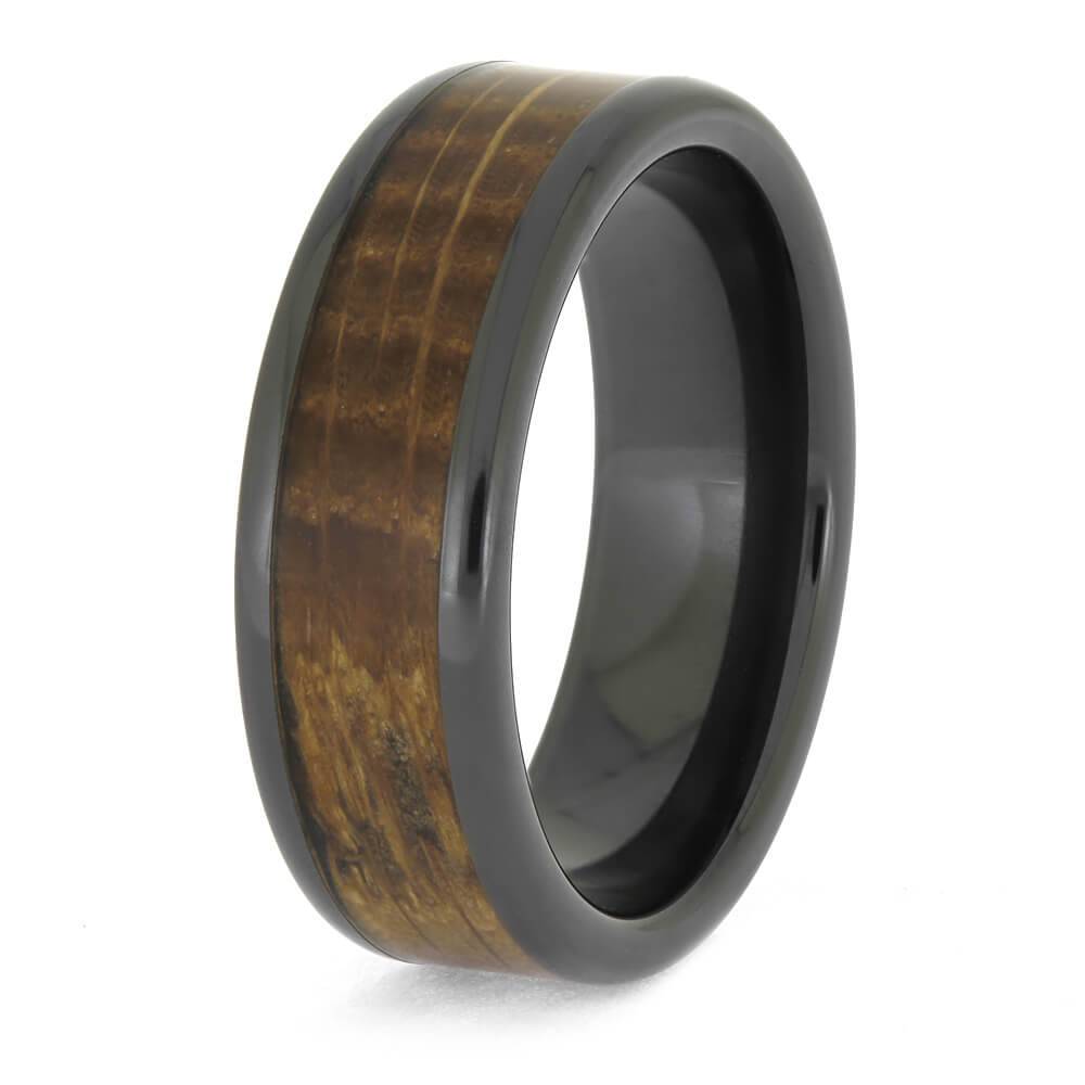 Men's Black Ceramic Wedding Band