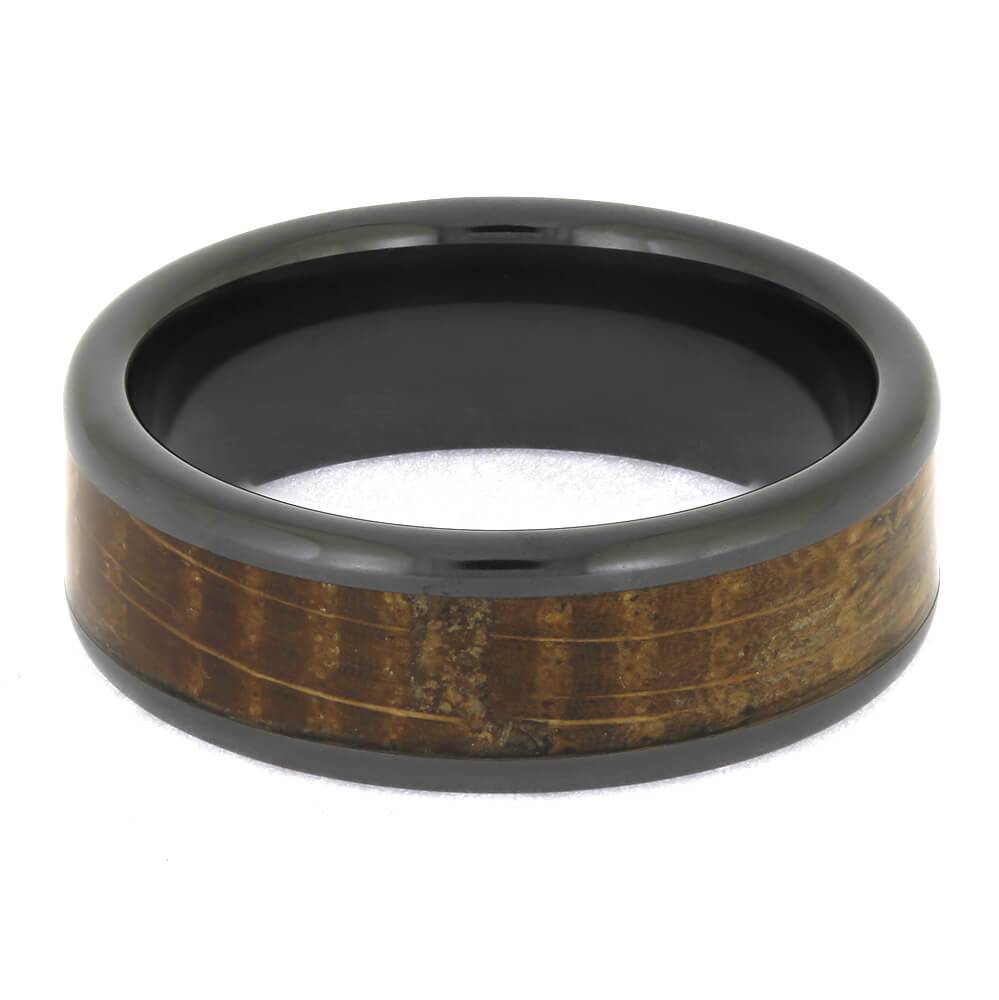 Whiskey Oak Wood Wedding Band