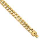 Yellow Gold Curb Chain Bracelet