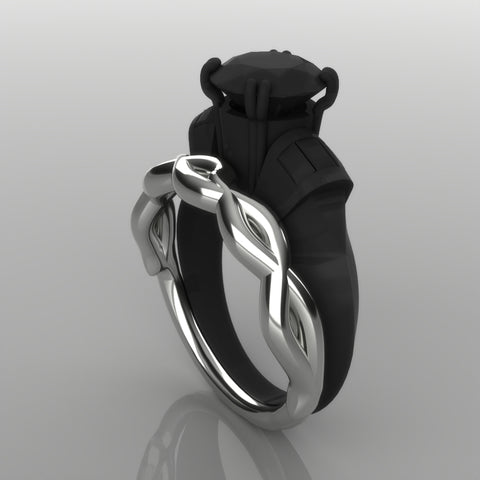 You'll get a custom ring crafted to your size and guaranteed to fit