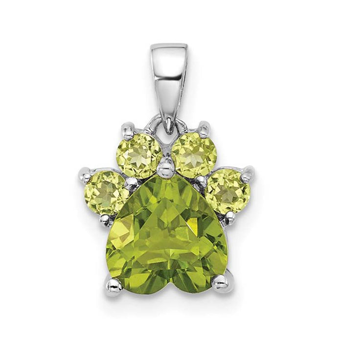 Peridot Memorial Pendant