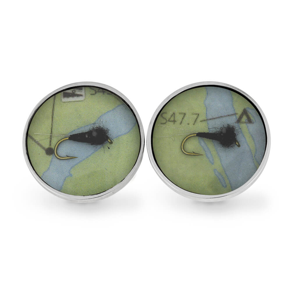 Fly Fishing Cuff Links