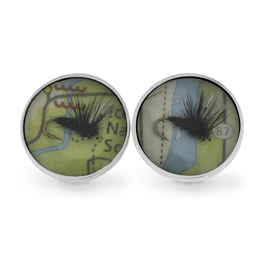 Fly Fishing Cuff Links