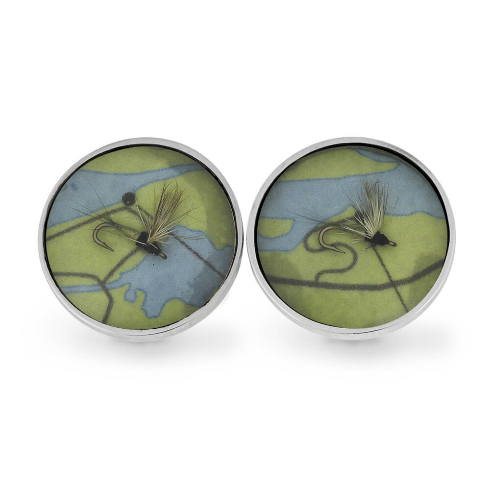 Fly Fishing Cuff Links