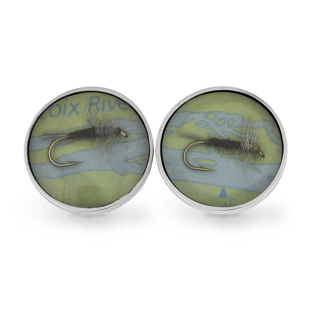 Fly Fishing Cuff Links