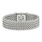 Bracelet for Men with Woven Chain