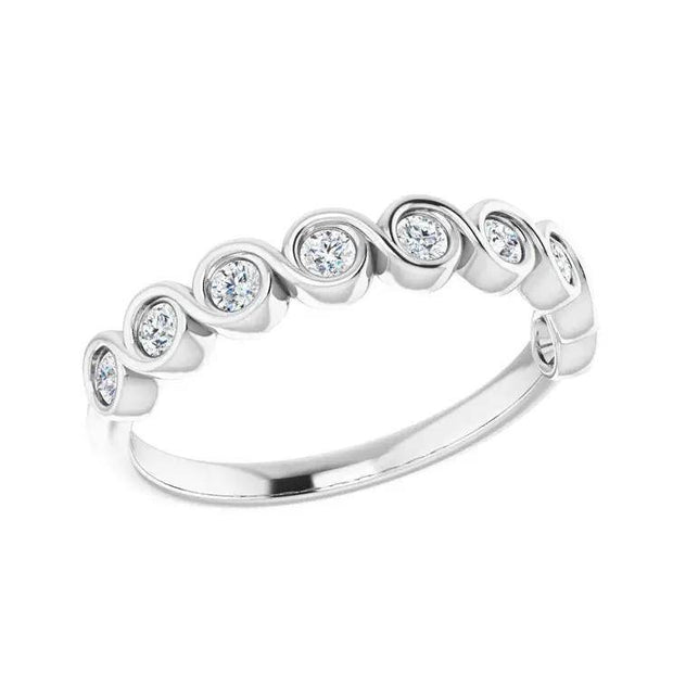 Diamond Fashion Wedding Band
