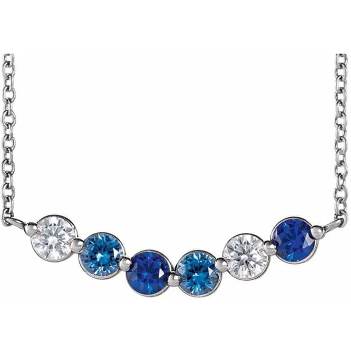 Six Birthstone Necklace