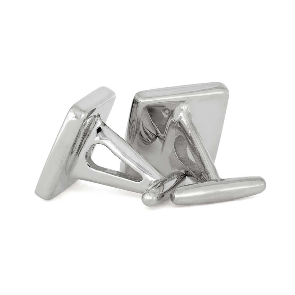 Sterling Silver Cuff Links, Square