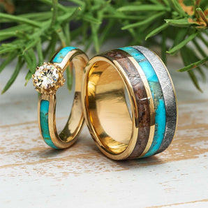 Yellow Gold Wedding Rings