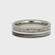 Pet Memorial Ring with Ashes and Pet Fur