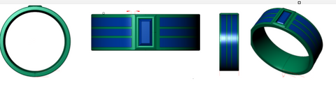 You'll get a custom ring crafted to your size and guaranteed to fit