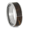 Sindora Wood Men's Wedding Band In Polished Titanium, Size 12-RS9900 - Jewelry by Johan