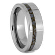 Genuine Dinosaur Fossil Men's Wedding Band - Jewelry by Johan