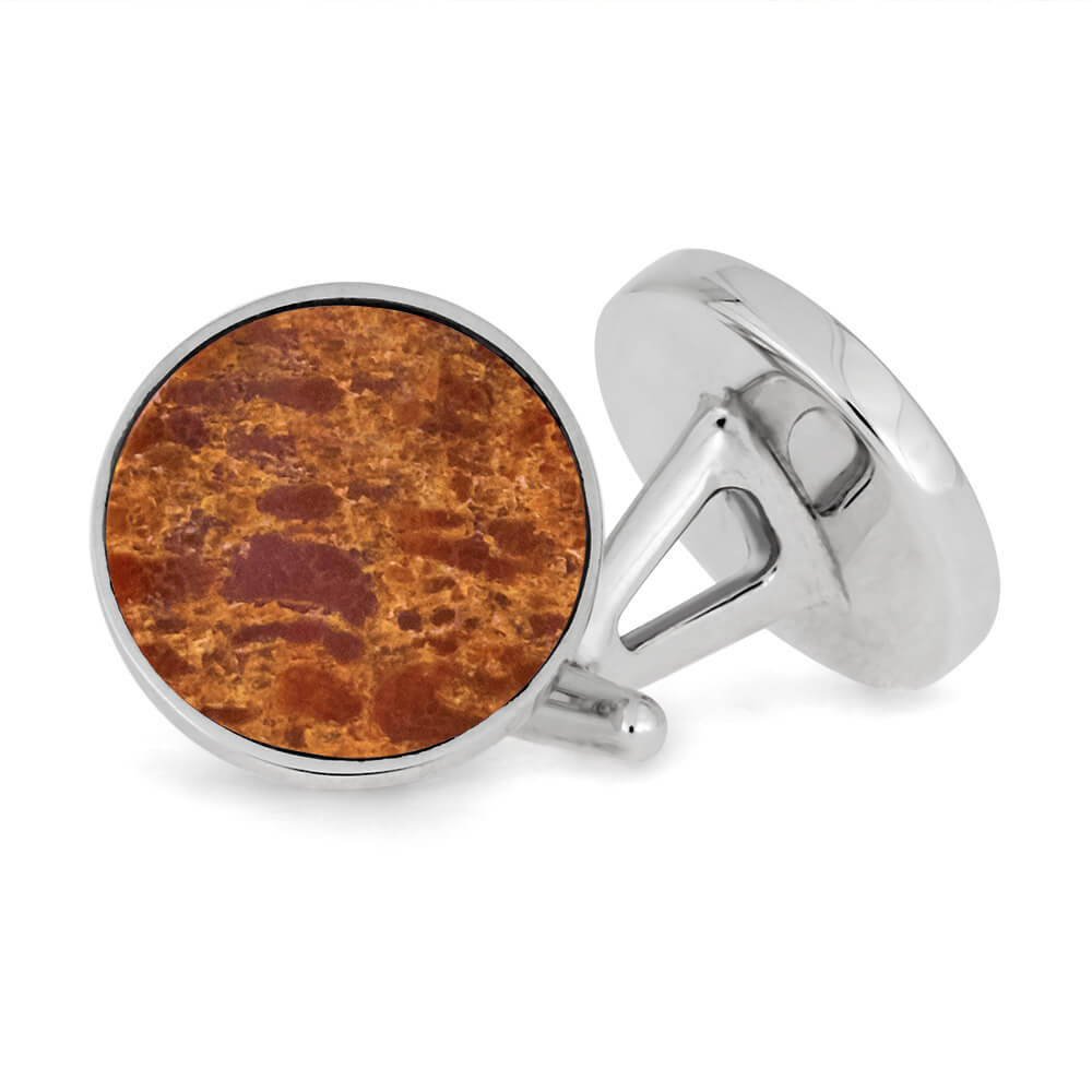 Bad to the Dino Bone Gift Set with Sterling Silver Tie Clip and Cuff Links-3547 - Jewelry by Johan